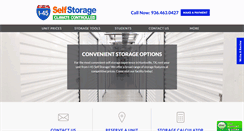 Desktop Screenshot of i45selfstorage.com